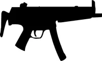 H&K MP5 Decal / Sticker