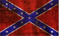 Rusted Rebel / Confederate Flag Decal / Sticker 18