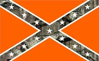 Camouflage Rebel / Confederate Flag Decal / Sticker 54