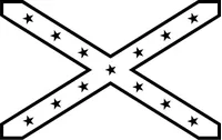 Confederate Flag Decal / Sticker 51