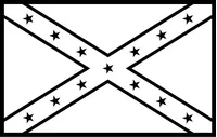 Confederate Flag Decal / Sticker 10