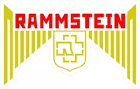 Rammstein Decal / Sticker 10