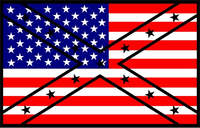 American Confederate Flag Decal / Sticker 27