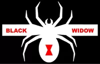 Black Widow Edition Decal / Sticker 13