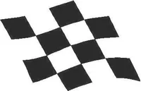 Checkered Flag Decal / Sticker 22