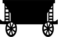 Train Coal Car Decal / Sticker 13