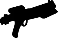 Star Wars Gun Decal / Sticker 03