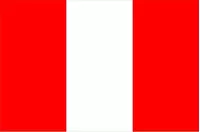 Peruvian Flag Decal / Sticker 01