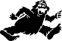 Bigfoot RV Decal / Sticker 07