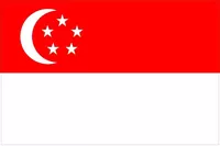 Singapore Flag Decal / Sticker