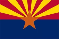 Arizona Flag Decal / Sticker 01