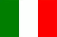 z Italian Flag Decal / Sticker 03