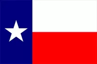 Texas Flag Decal / Sticker 05