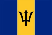 Barbados Flag Decal / Sticker 01