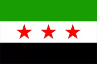 Syria Flag Decal / Sticker 01