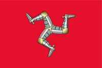 Isle of Man Flag Decal / Sticker 13