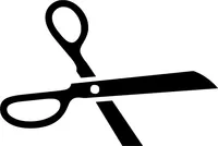 Scissors Decal / Sticker 03