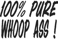 100% Pure Woop Ass Decal / Sticker