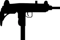 Uzi Decal / Sticker