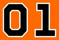 General Lee 01 Number Decal / Sticker f