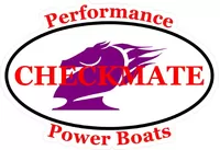 Checkmate Power Boats Decal / Sticker 10