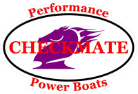 Checkmate Power Boats Decal / Sticker 10
