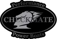 Checkmate Powerboat Boat Decals - 2 Color! - Style 2