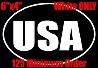 USA Country Oval Decal / Sticker BULK