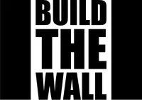 Custom BUILD THE WALL Decals and Stickers Any Size & Color