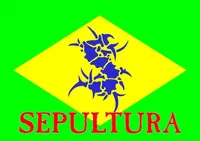Sepultura Brazil Flag Decal / Sticker 06