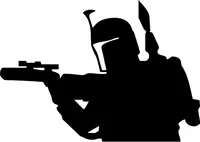 Boba Fett Decal / Sticker 05