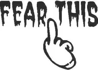 Fear This Finger Decal / Sticker