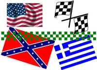 Custom FLAG Decals and FLAG Stickers. Any Size & Color