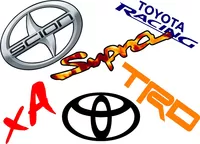 Custom TOYOTA Decals and TOYOTA Stickers - Any Size & Color