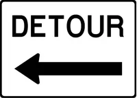 Detour Decal / Sticker 04