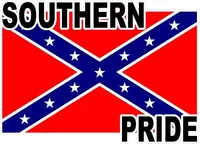 Rebel Flag Southern Pride Decal / Sticker