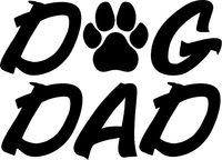 Dog Dad Decal / Sticker 01