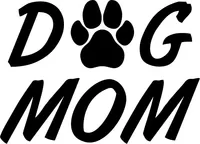 Dog Mom Decal / Sticker 01