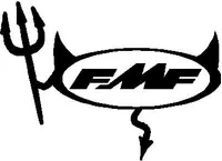 FMF Devil Decal / Sticker