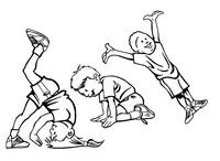 Kid Gymnast Decal / Sticker