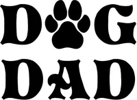 Dog Dad Decal / Sticker 03