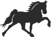 Horse Decal / Sticker 04