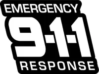 Emergency Response 911 Decal / Sticker 04