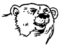 Bear Mascot Decal / Sticker