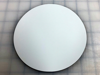 Matte White 5.5 Inch Circle Magnet Blank