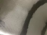 Glossy Black Carbon Fiber Decal Sheets