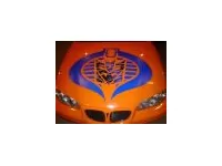 Cobra Commander Decepticon Purple Barbed Wire Decal / Sticker