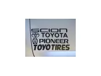 Toyota Lettering and Logo Decal / Sticker