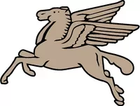 MobilGas Pegasus Decal / Sticker 22
