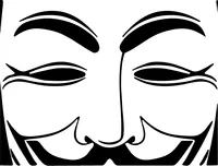 V For Vendetta Anonymous Decal / Sticker 08
